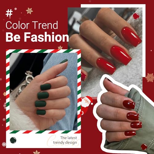 Red Nails Press ons