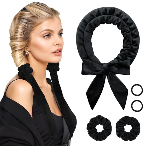 Heatless Curls Overnight Hair Curlers to Sleep In Ov