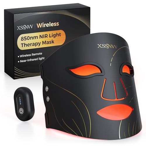 Wireless Red Light Therapy Face Mask