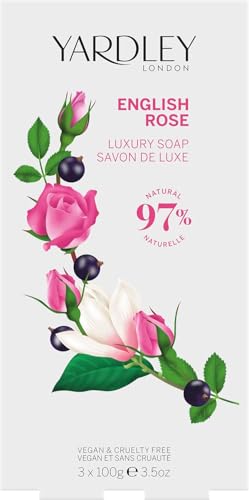 English Rose Soap 3 Bar Box 100gea bar by Yardley