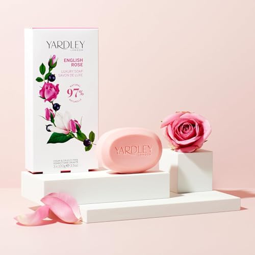 English Rose Soap 3 Bar Box 100gea bar by Yardley