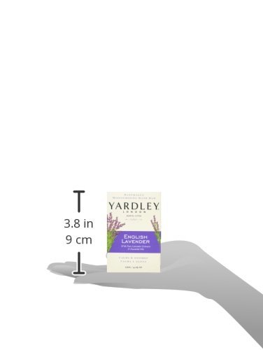 London English Lavender with Essential Oils Soap Bar, 4.25 oz Bar (Pack of 8)