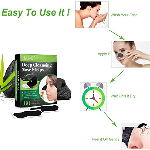 Charcoal Blackhead Remover Strips