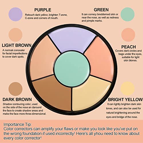 6 Color Corrector Palette