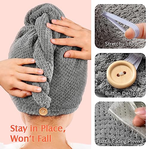 2-Pack Quick Dry Turban