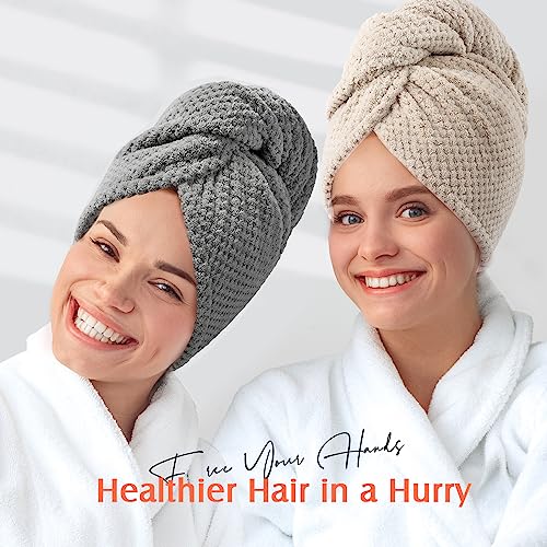 2-Pack Quick Dry Turban