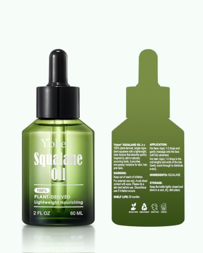 Plant-Derived Squalane Oil