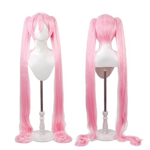 Long Pink Cosplay Wig