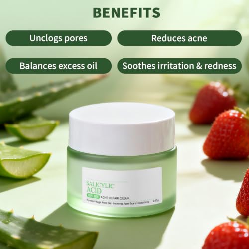 Acne Treatment for Face Hormonal Cystic Acne Treatment Cream Salicylic Acid Acne Cream for
