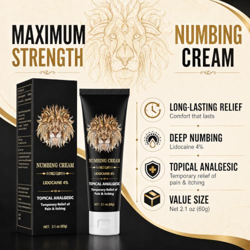 Lidocaine 4% Numbing Cream