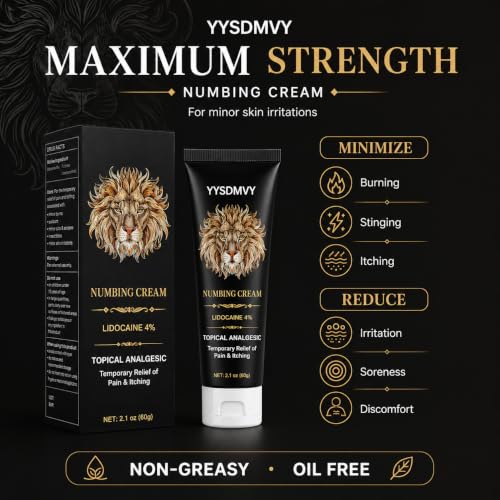 Lidocaine 4% Numbing Cream