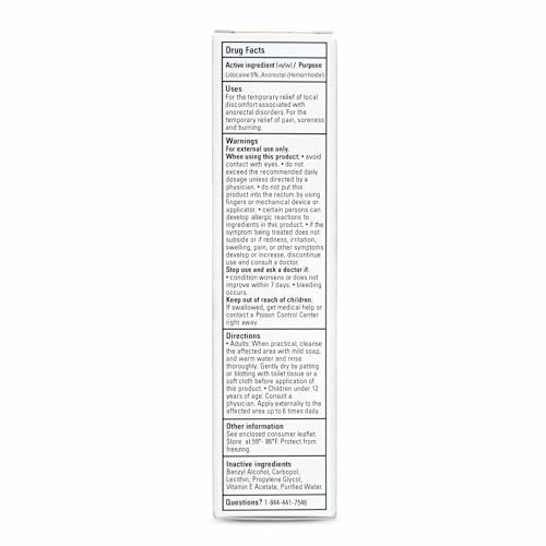 Numbing Cream 5% Lidocaine - Maximum Strength Topical Anesthetic with Vitamin E