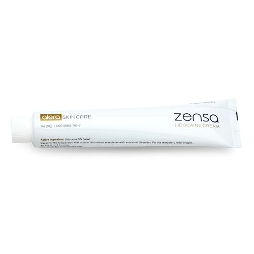 Numbing Cream 5% Lidocaine - Maximum Strength Topical Anesthetic with Vitamin E