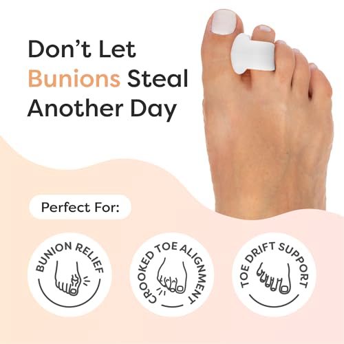 Gel Toe Spacers for Bunions & Overlapping Toes