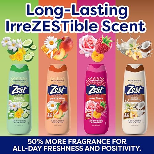 Radiance Moisturizing Body Wash - Peachy Vibes by Zest for Unisex -