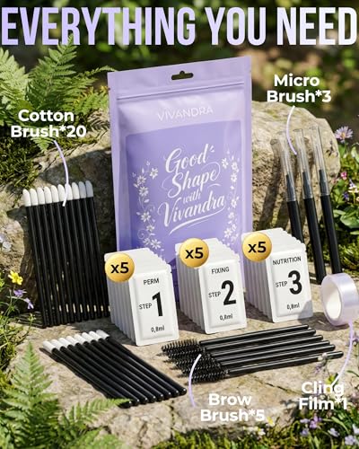 Brow Lamination Kit 5 Pack DIY
