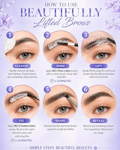 Brow Lamination Kit 5 Pack DIY